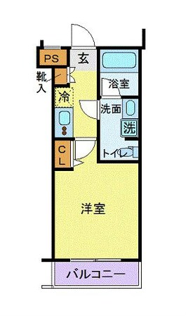 溝の口駅 徒歩7分 4階の物件間取画像